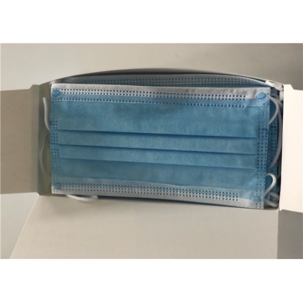 Medical Standard Antibacterial Face Mask , Sanitary Disposable Safety Mask