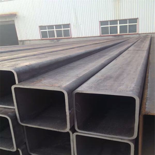 Black Metal Annealed Hollow Square Steel Tube ERW S235JR S355JR Hot Rolled