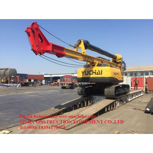 Pile Construction Special Purpose Truck Borehole Hard Rock Drilling Rigs