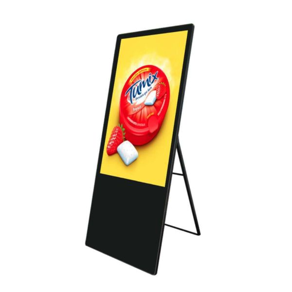 55 inch Floor type FHD LCD advertising board for all kinds of shops