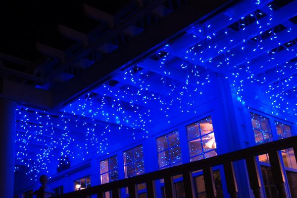 2016 novo projetado 240V luzes de Natal à prova d'água luzes de gelo exterior para edifícios