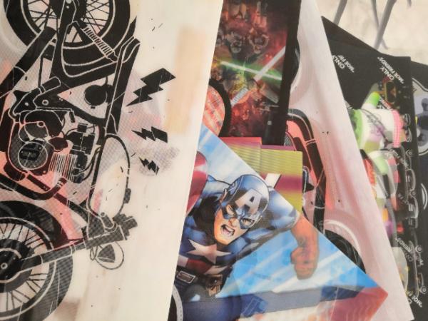 PLASTIC LENTICULAR 3d flip effect soft pvc 3d lenticular patch soft TPU printing patches with 3d lenticular sheet