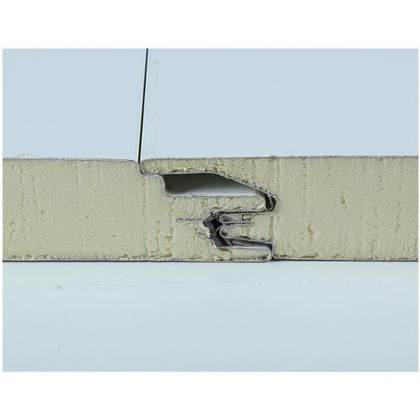 Isolamento contra incêndio Espaço frio Espuma de parede EPS PU Roof Panel de lã de rocha 950mm/1150mm Largura
