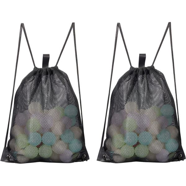 Mushroom Hunting Mesh String Bag For Gym Laundry Seashell Toy And Beach Finds