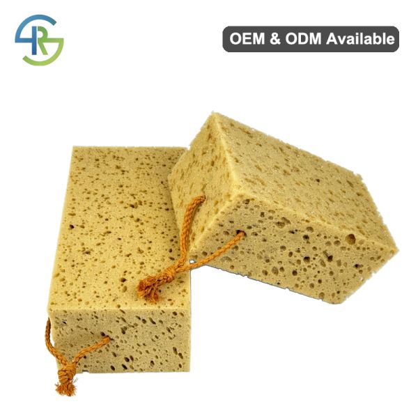 Customizable Car Cleaning Sponge Coral Car Wash Sponge High Absorbent
