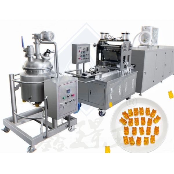 Choice 500 KG Hard Soft Jelly Candy Machine Production Line for Sugar and Gelatin Candy