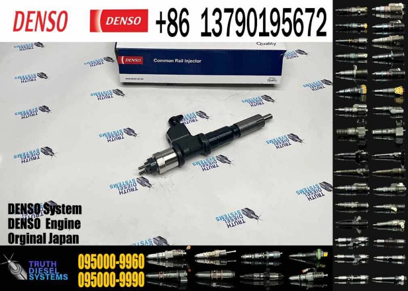Diesel Rail Fuel Injector 8-97435029-0 095000-9960 095000-9990
