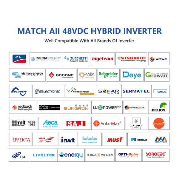 Household Solar Energy Storage 48v 5kw 10kwh 200ah Home On/Off Grid 48 Volt 10kw Powerwall Lifepo4 Battery