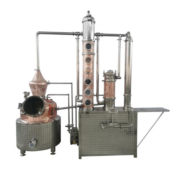 Equipamento de destilação industrial de álcool de 2 a 3 mm para as suas necessidades