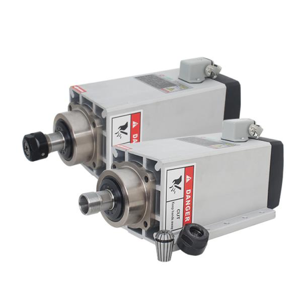 8.0KG CNC Router Fuso 105*102 3.5kw 300hz 18000rpm Motor de fuso arrefecido a ar