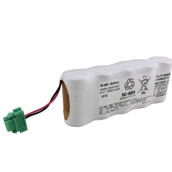 Batería de hidruro metálico de níquel YOKOGAWA HHR-30HF5G1 6V 3000mAh