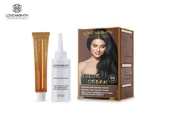 Irritação preta natural de Kit Natural Herbal Formula No da cor de 2,0 cabelos dos adultos