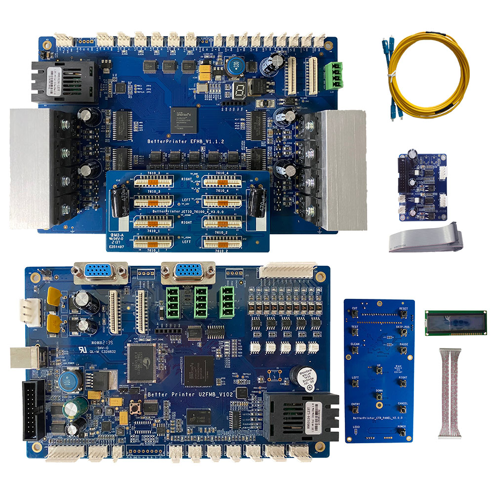 Принтер двойного изголовья mainboard набора доски головы 7610 струйный для рекламировать фото печатая УЛЬТРАФИОЛЕТОВОЕ печатание индикаторной панели