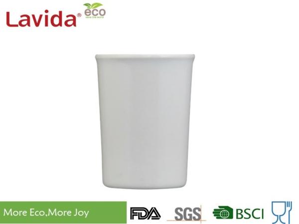 Customized Printing Melamine Coffee Mugs Round Shape Big Size For Restaurant / Cafeteria