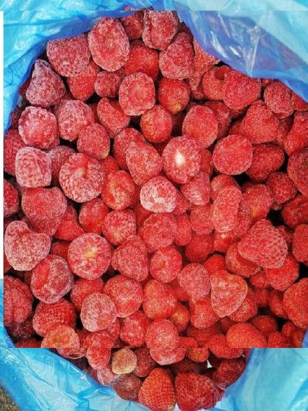 BRC Certified IQF Frozen Food Fruits 100% IQF Strawberry No Added Sugar