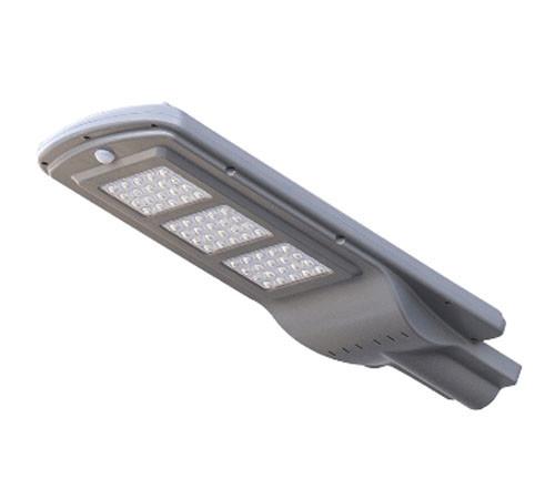 Solar Street Light With Inbuilt Battery , Solar Led Parking Lot Lights 45w High Lumen