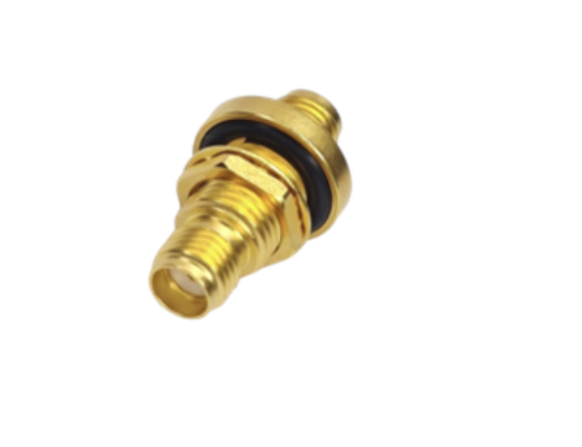 SMA Female To Female Bulkhand Mount Hermetical Sealed Adapter
