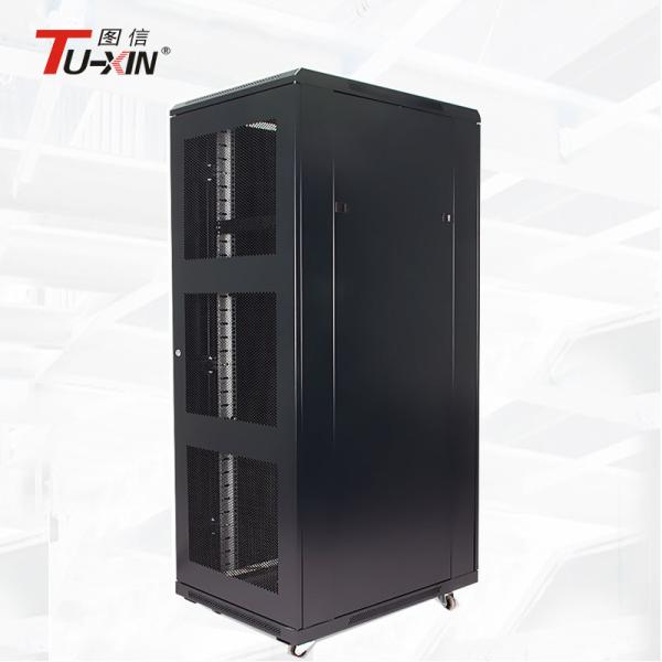Loading 500 Kg 19 Inch Rack Mount Cabinet , Commercial Floor Mount Server Rack