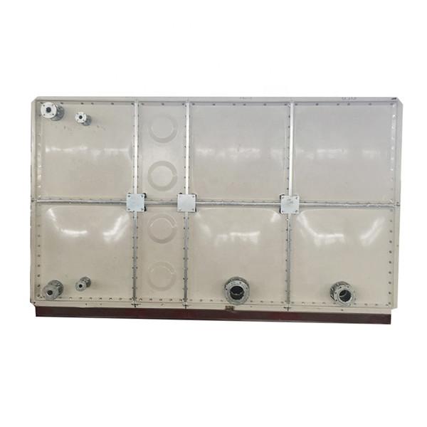 Medical / Industrial Steel Panel Water Tanks , Above Ground Sectional Water Storage Tanks