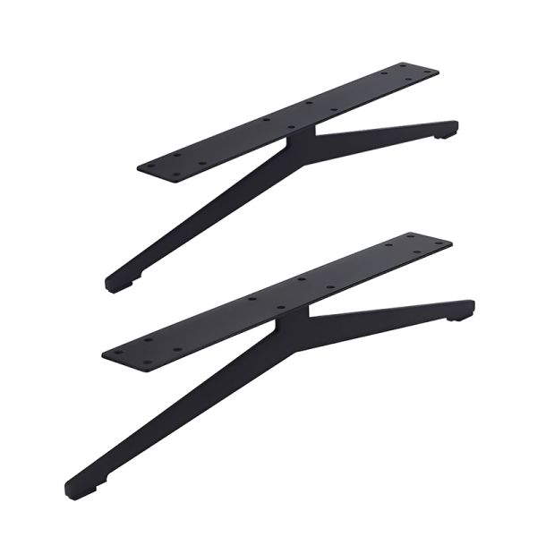 Sofa Accessories Furniture Hardware Brackets Heavy-Duty Furniture Base Frames Black Metal Sofa Bed Legs