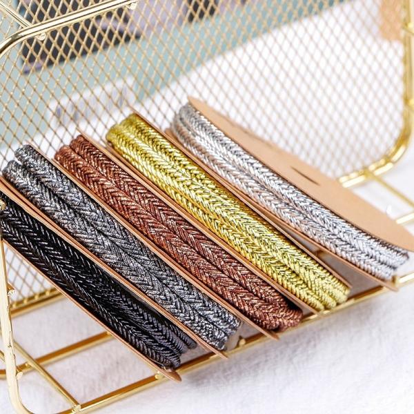 2023 Supply Gift Wrapping Support 7 Days Sample Order Lead Time Woven Herringbone Ribbon