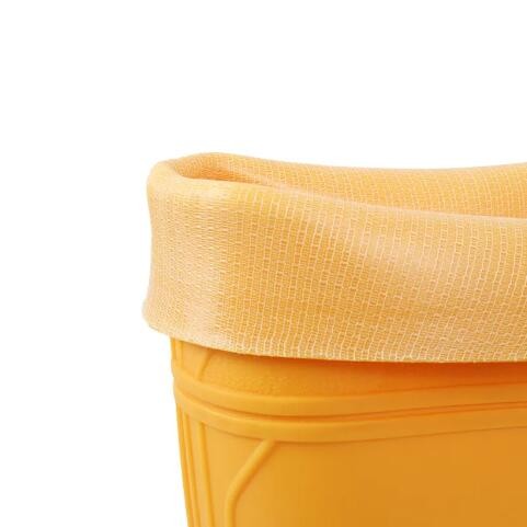 37cm-39cm en acier couvre-toes chaussures à gommes de sécurité 100% PVC en acier chaussures à gommes