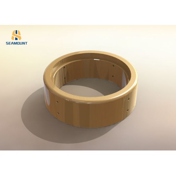 Customized Precision Tin Bronze Bushing , Flange Copper Bushing