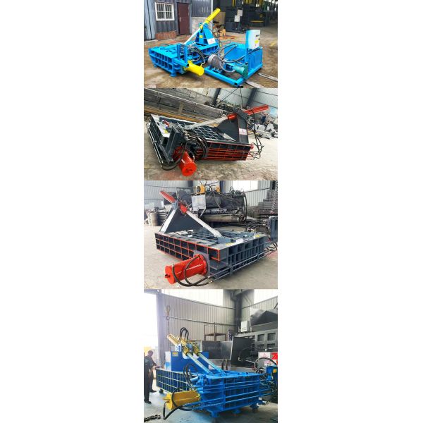 Professional Hydraulic Scrap Metal Bailing Press Machine with Stainless Steel Material