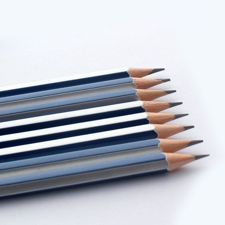 factory price presharpened 10pcs wood pencil hb with eraser