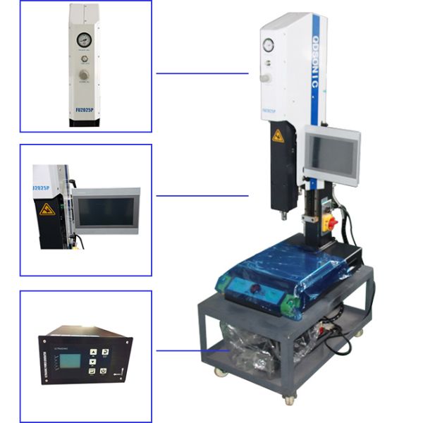 35KHz Ultrasonic Welding Machine Ultrasonic Welder For Plastic Parts