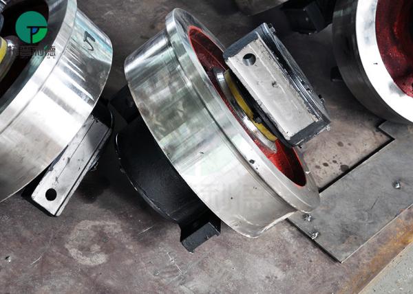 Anti Rust Rail bogie wheel mounted on slope rails with stainless steel material