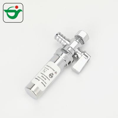 Chrome Plated Copper Water Hammer Arrestor Washing Machine 3/8 Inch