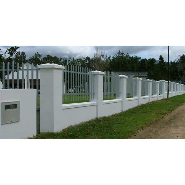 2.0м д/палисад ограждая, ограждать раздела в палисада бледнеют красочная гальванизированная сталь