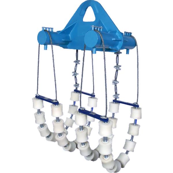 610mm Pipe Lifting And Lowering Equipment Roller Cradle Pipeline Construction