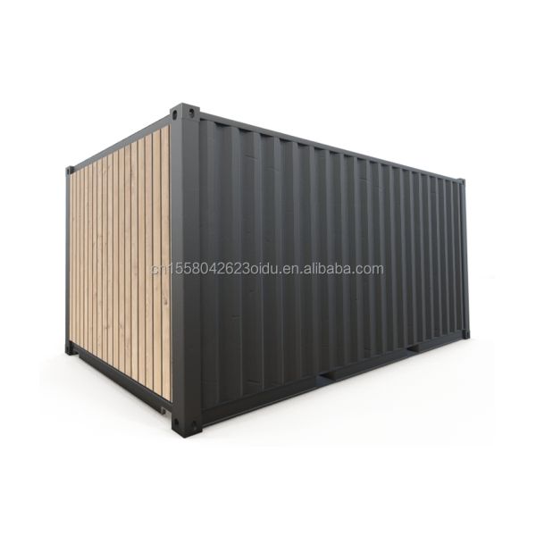 Modern One-Storey Container Houses Luxary Style Tiny Wooden Prefab Buildings for Hotels Apartments Villas or Cabins