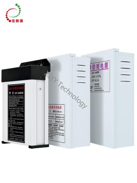 Aluminum IP54 LED Rainproof Power Supply 16.7A 24V 400W Power Supply