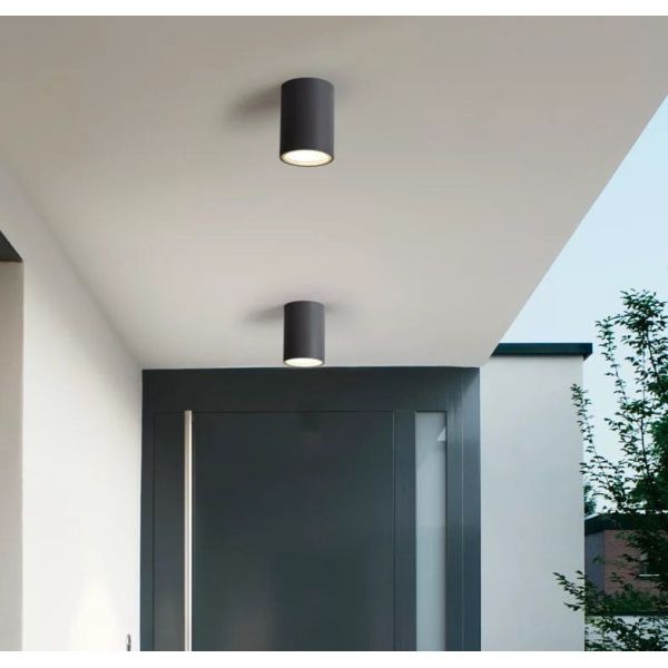 Dimming DALI waterproof ceiling mounted cylinder 10W led downlight ip65&exterior ip65 downlight