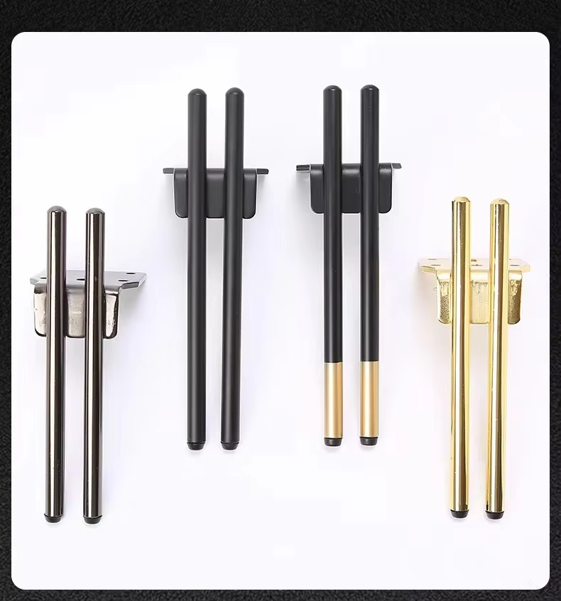 Wanjusheng Wholesale Furniture Accessories Metal Furniture Legs for Sofa Bed Foot Cabinets & Tea Tables