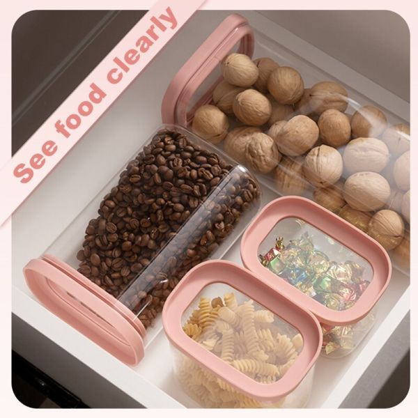 Recipiente de vidrio borosilicato con tapa templada - Múltiples tamaños