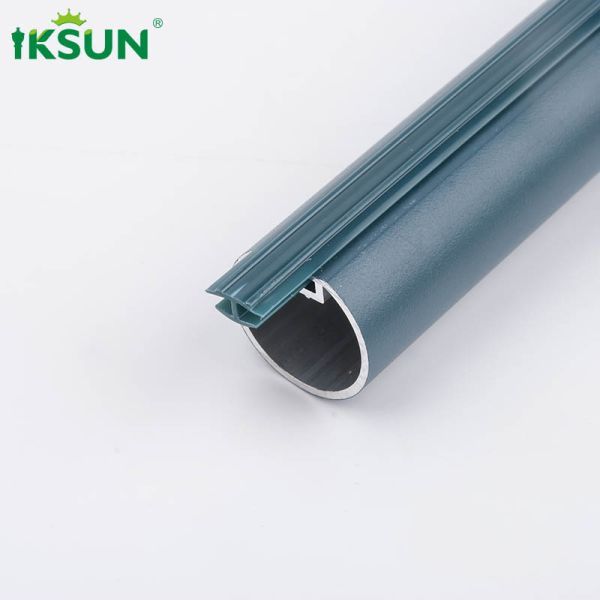 Adjustable Decorative Aluminium Curtain Rod With Electrophoresis Finish