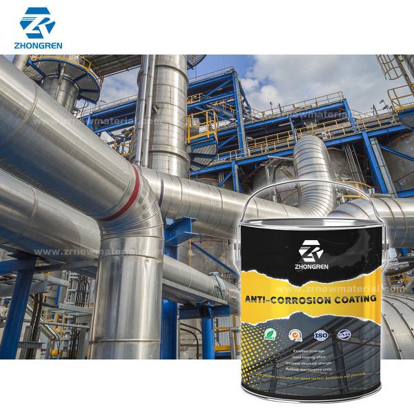 Metal Heat Resistant Anti Rust Epoxy Paint For Steel Structure Pipeline