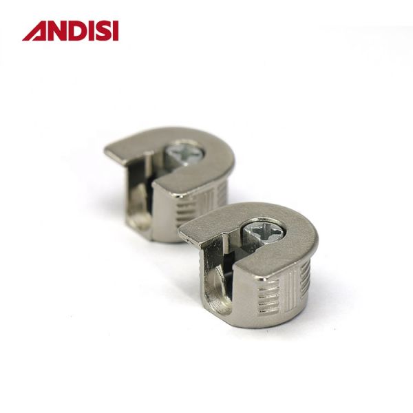 13mm Height Zinc Alloy Cabinet Connector Cam Lock Housing for Wood Joint Rafix Connector