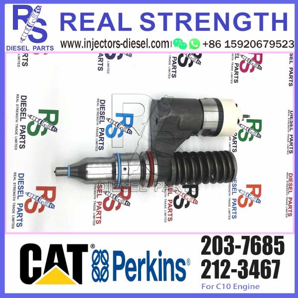 2037685 203-7685 Diesel Engine Fuel Injector Diesel Motor Parts For Caterpillar CAT 16H C-10 C-12