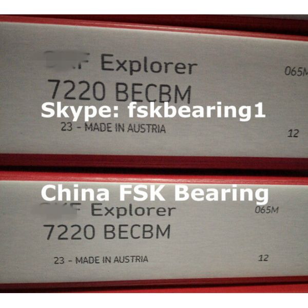 7220 BCM Ball Bearing Standard Precision Normal Tolerance Single Row