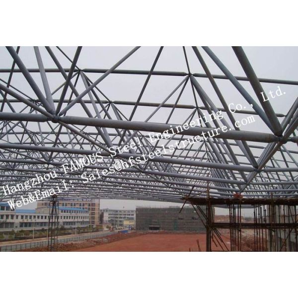 Конструкция промышленного изготовления здания Мульти-этажа металла структурного стального стальная металлическая
