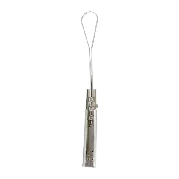 Steel Hook Clamp Fiber Drop Cable Tension Clamp 201 /304 Stainless