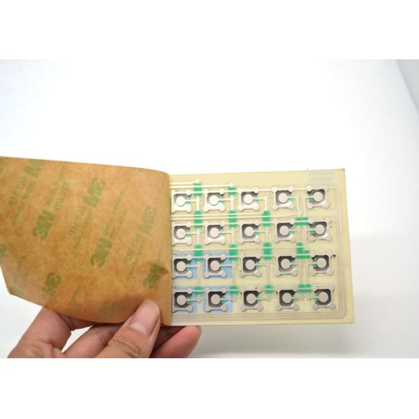 Переключатель купола металла печатания логотипа, клавиатура мембраны механического инструмента резиновая