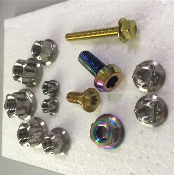Bicycle Fairing Brake Disc Rear Cycle Rotor Clip Flange Titanium Motorcycle Bolts