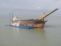 Equipamento de draga hidráulica de bomba de areia WN500 é projetado para ser 40 metros de comprimento