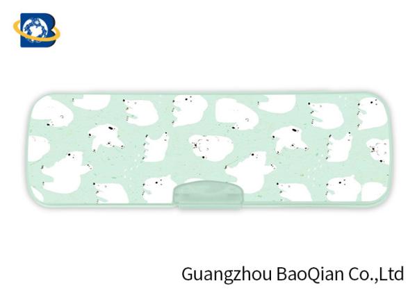 Stationery 3D Lenticular Printing Service Cute 3D Picture Plastic Pencil Case